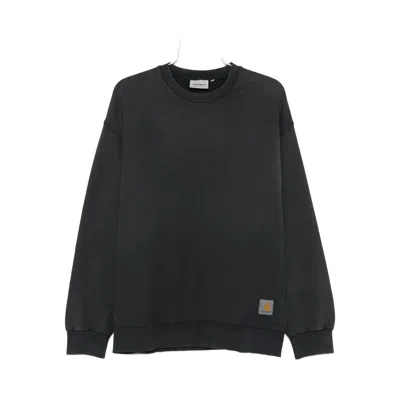 Carhartt Hudson Black Sweatshirt In Black