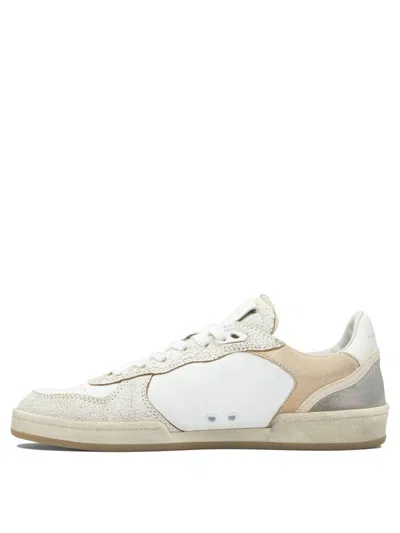 Philippe Model Woman Sneakers Off White Size 9 Leather In Multi