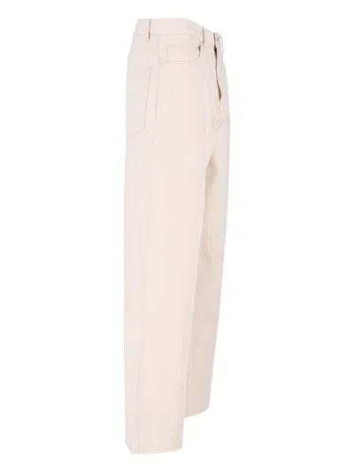 Rohe Baggy Low-rise Denim Jeans In Pink
