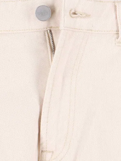 Rohe Baggy Low-rise Denim Jeans In Pink