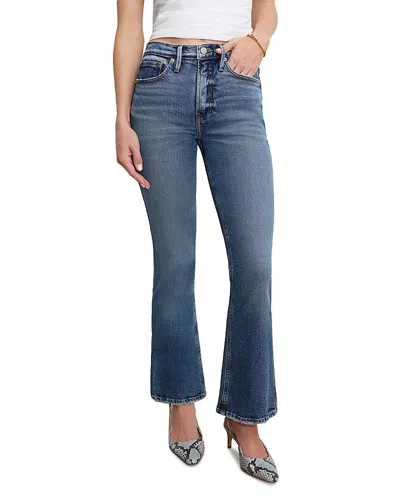 Good American Good Standard Kick Flare Jeans In Indigo1014 In Blue