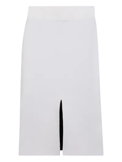 Dkny Reversible Pencil Skirt In Black
