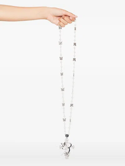 Blumarine Silver Bracelets In Metallic