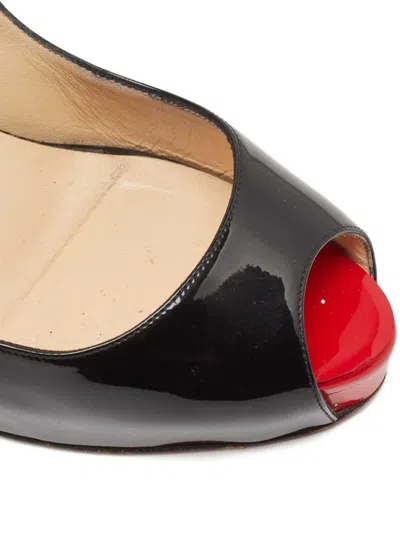 Pre-owned Christian Louboutin 2023 115mm Peep-toe Heeled Pumps
