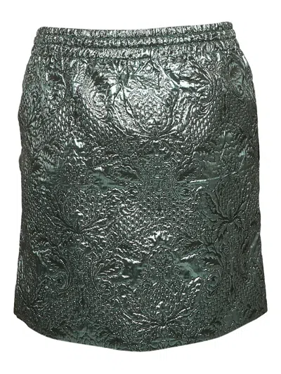 Pre-owned Zadig & Voltaire Drawstring Lurex Skirt