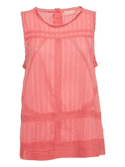 Pre-owned Zadig & Voltaire  Lace-trims Top