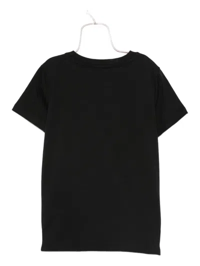 Pucci Junior Logo-embellished Paisley Print T-shirt In Black