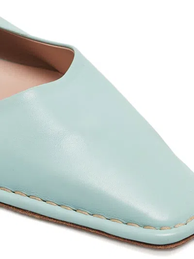 Pre-owned Tod's Vintage  50mm Slingback Pumps In Blue