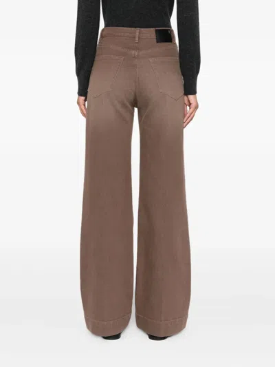 R13 Charlotte Jeans In Brown