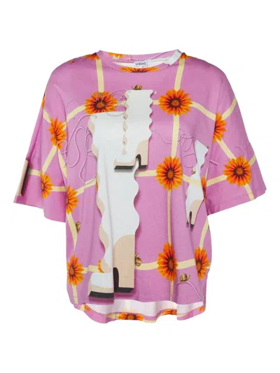 Pre-owned Loewe Graphic-print T-shirt