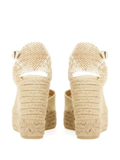 Castaã±er 80mm Ankle-strap Wedge Espadrilles