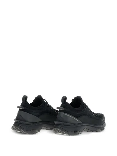 Moncler Knitted-panel Lace-up Trainers