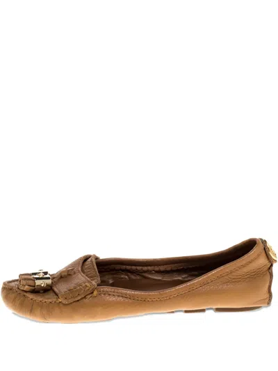Pre-owned Tory Burch  Lawrence Loafers