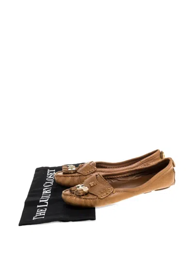 Pre-owned Tory Burch  Lawrence Loafers