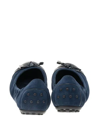 Pre-owned Tod's Vintage  Scrunch Ballet Flats