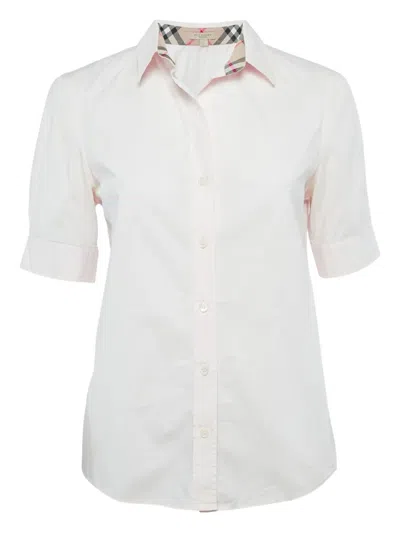 Pre-owned Burberry Stretch-cotton Shirt