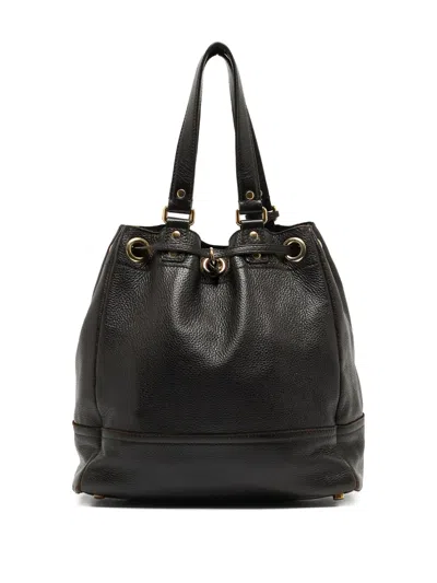 Pre-owned Saint Laurent Leather Tote Bag