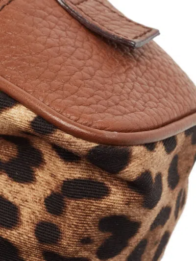 Pre-owned Dolce & Gabbana Leopard-print Clutch Bag
