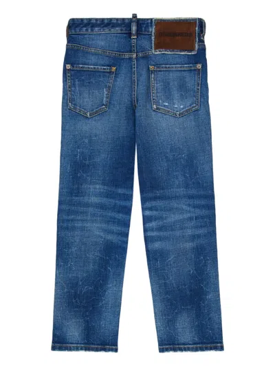 Dsquared2 Straight-leg Jeans In Blue