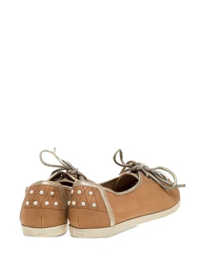 Pre-owned Tod's Vintage  Leather Sneakers