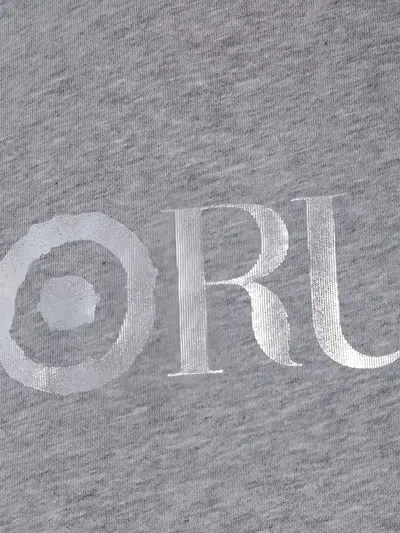 Fiorucci X 10 Corso Como Logo-print Crew-neck T-shirt In Gray