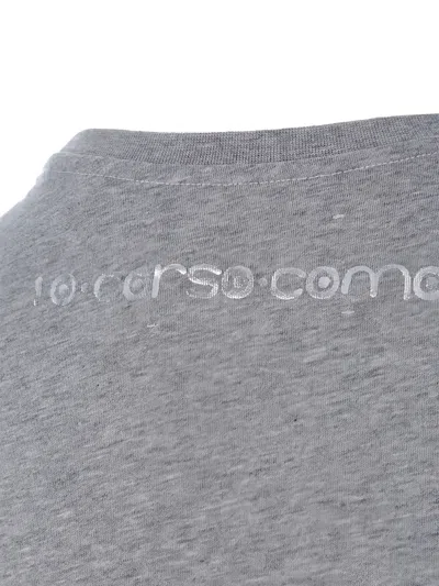 Fiorucci X 10 Corso Como Logo-print Crew-neck T-shirt In Gray
