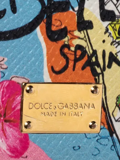 Pre-owned Dolce & Gabbana Graphic-print Leather Iphone 6/6s Case