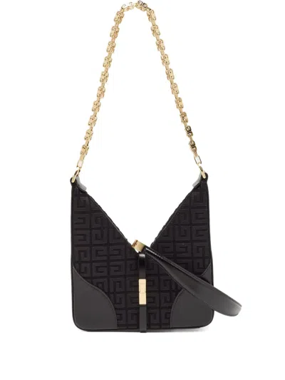 Pre-owned Givenchy Monogram-canvas Chain-strap Shoulder Bag