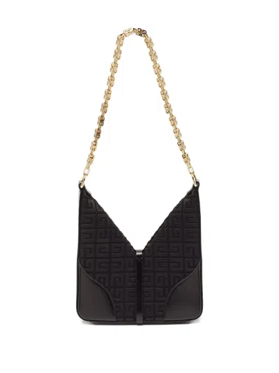 Pre-owned Givenchy Monogram-canvas Chain-strap Shoulder Bag