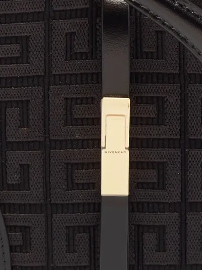 Pre-owned Givenchy Monogram-canvas Chain-strap Shoulder Bag