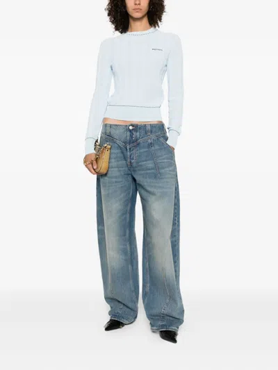 Alexander Mcqueen Denim Trousers Clothing