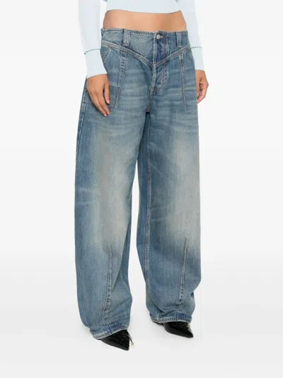 Alexander Mcqueen Denim Trousers Clothing