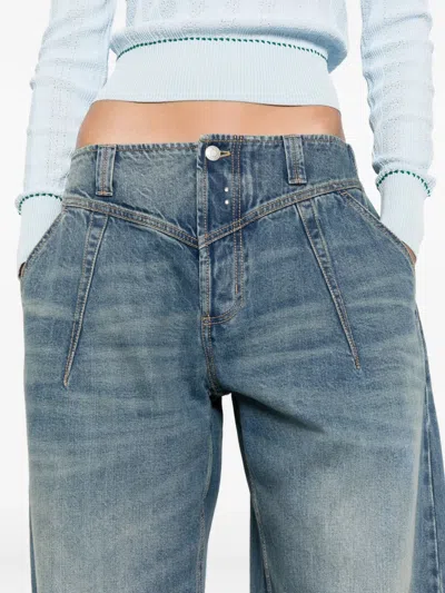 Alexander Mcqueen Denim Trousers Clothing