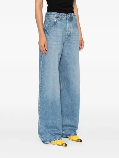 Jacquemus Denim Trousers With Belt Loops