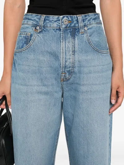 Jacquemus Denim Trousers With Belt Loops