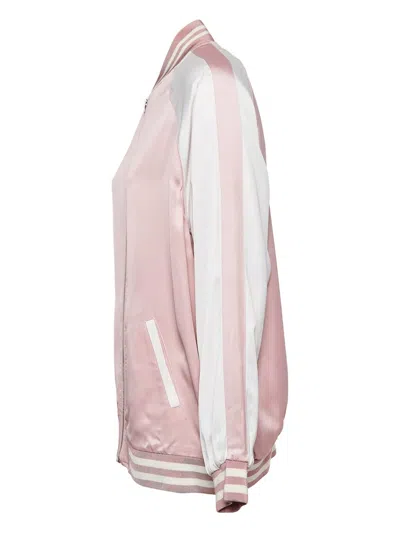 Pre-owned Saint Laurent Satin Bomber Jacket