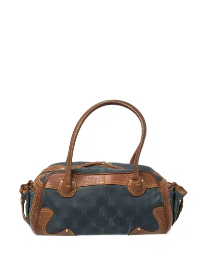 Pre-owned Celine Macadam-denim Tote Bag