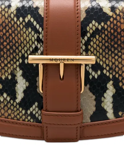 Alexander Mcqueen Mini T-bar Leather Cross Body Bag