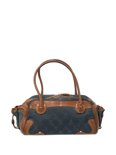 Pre-owned Celine Macadam-denim Tote Bag
