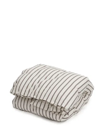 Tekla Percale Duvet Cover (200cm X 140) In Neutral