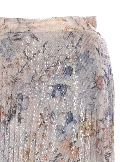 Golden Goose Multicolor Viscose Skirt In Multi