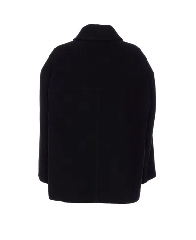 Isabel Marant Étoile Double-breasted Coat With Notched Lapels And Front Pockets