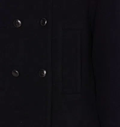 Isabel Marant Étoile Double-breasted Coat With Notched Lapels And Front Pockets