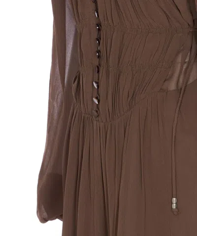 Isabel Marant Étoile Viscose Dress Button Detailing