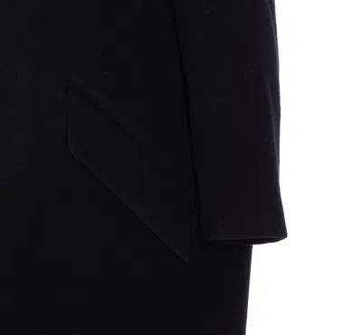 Isabel Marant Étoile Longline Coat Single-breasted Front Pockets In Black