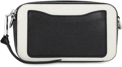 Marc Jacobs Multicolor Leather The Snapshot Crossbody Bag In White
