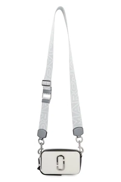 Marc Jacobs Multicolor Leather The Snapshot Crossbody Bag In White