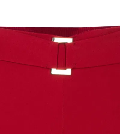 Patrizia Pepe Essential Pants In Red