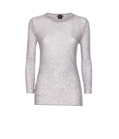 Pinko Pico Sweater In Gray