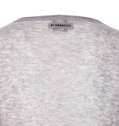 Pinko Pico Sweater In Gray